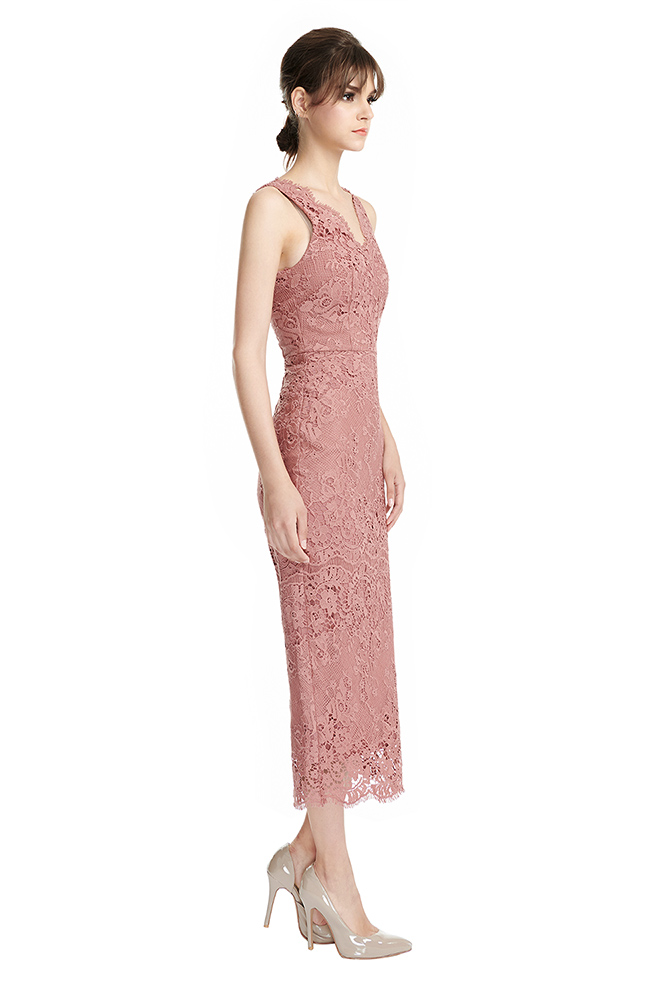 side view of the dress
